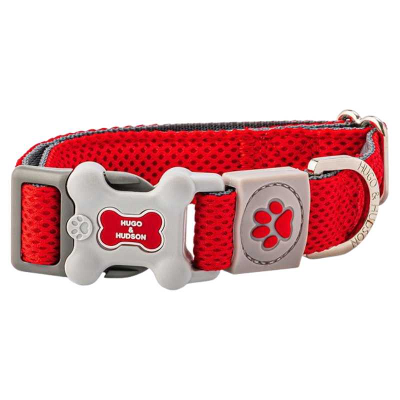 RedMeshDogCollar