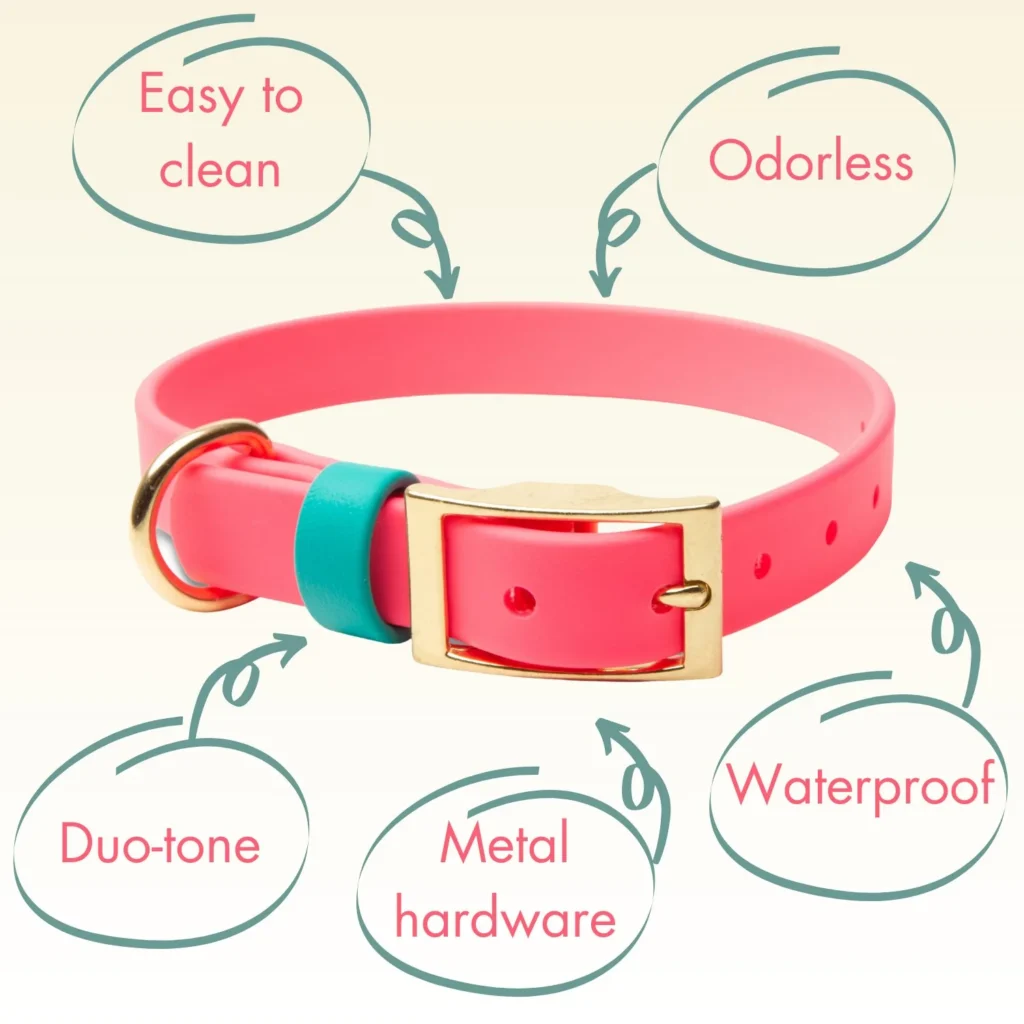 collars pink dog collars waterproof stylish and smell free pink teal 321418 1946x 1